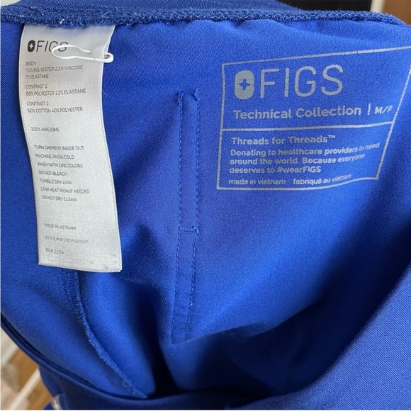 FIGS Electric Blue Jogger MP - Picture 4 of 6